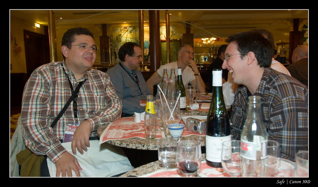 2007 - 03 - Repas HCFR salon hifi - 15